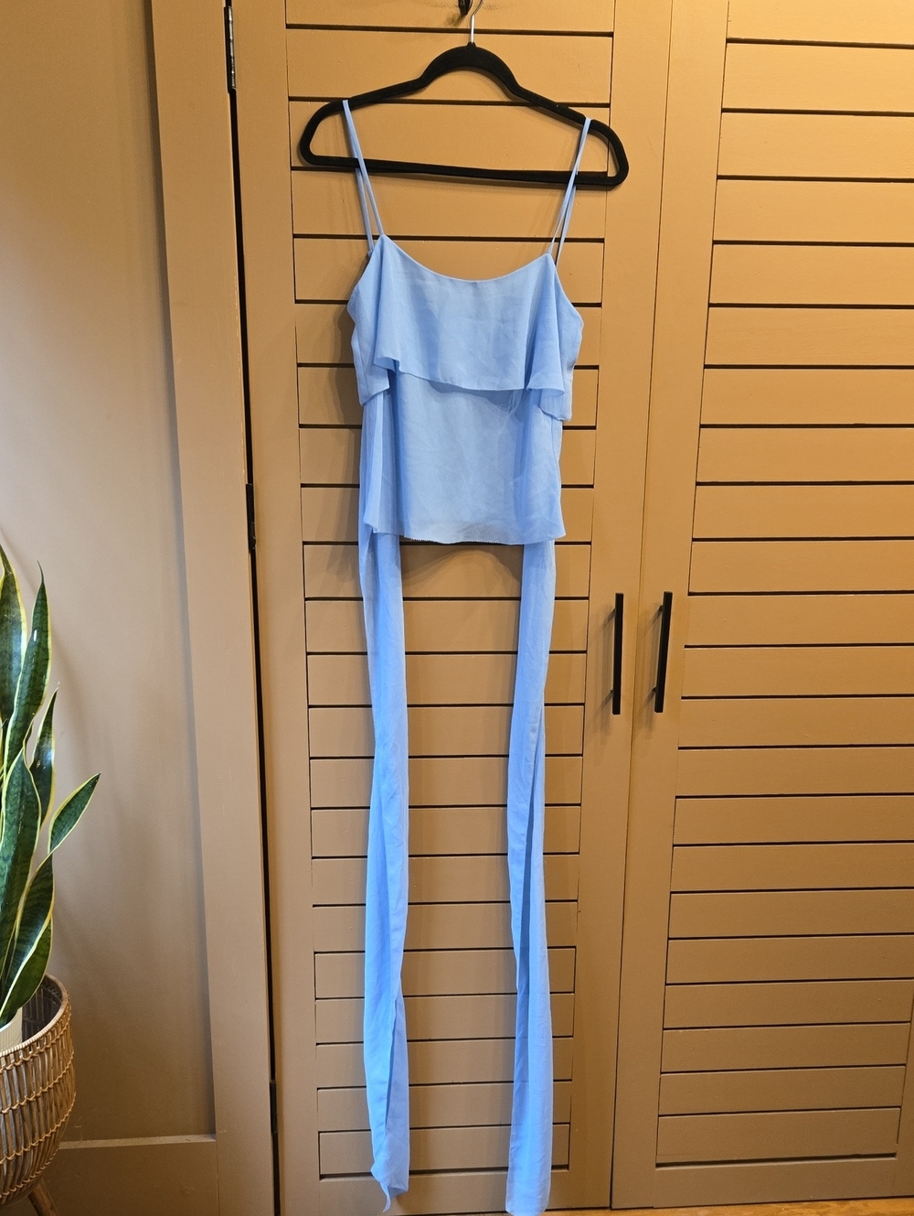 Reformation x Devon Lee Carlson Lula Scarf Camisole Size 6 - Picture 4 of 12